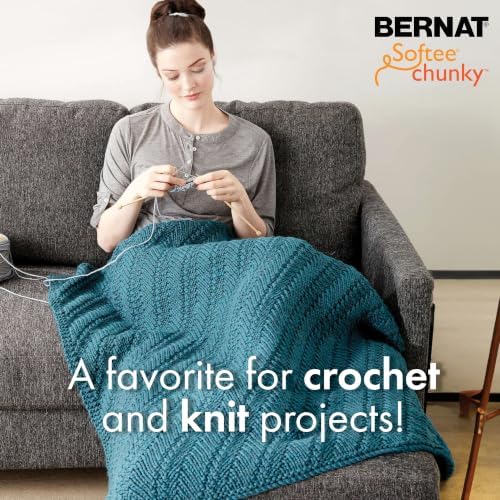 Bernat Softee Chunky Yarn, Forest, 3-Pack