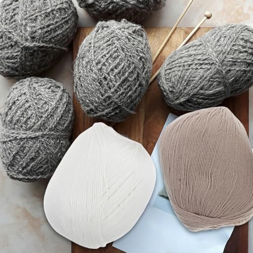Fine Wool Yarn for Crocheting Scarves, Cardigans, and Gloves Xmas