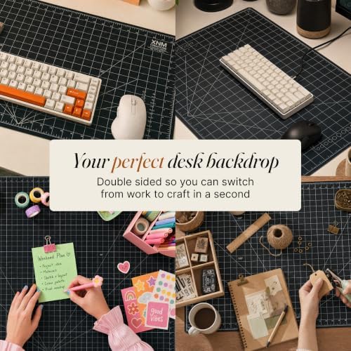 XNM Premium Self Healing Cutting Mat - 18 Inches by 24 inches - A2, 3