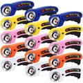Lothee 15 Pcs Rotary Cutters 45mm Blade Bulk Fabric Cutter Rotary