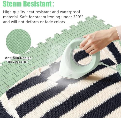 CraftyManor 9 PCS Blocking Mats for Knitting & Crochet Projects