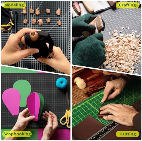 Self Healing Cutting Mat for Sewing 3PK 12x18 in, A3 quilting cutting