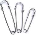 Large Safety Pins Assorted Sizes Clothes 60Pcs Heavy Duty 3 Sizes