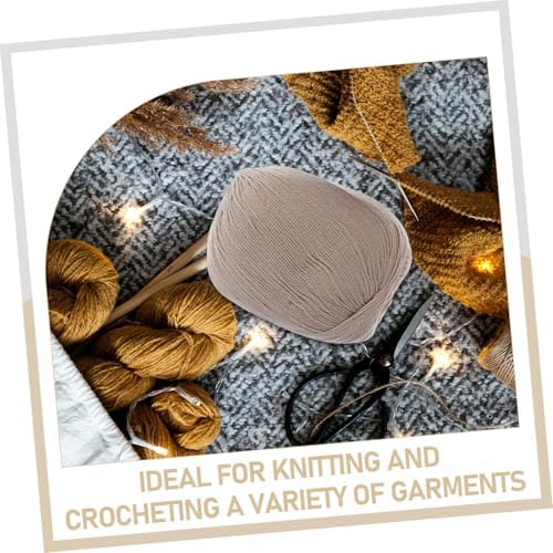 Wool Yarn for Knitting and Crocheting 6 Balls Xmas Craft Thread