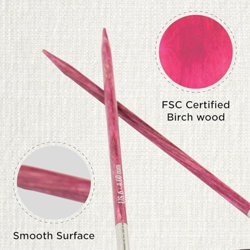 KnitPro Dreamz Fixed Circular Needles 16" (40cm) | US Size 6 (4mm)