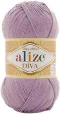 100% Microfiber Acrylic Alize Diva Silk Effect Knitting Sport Crochet