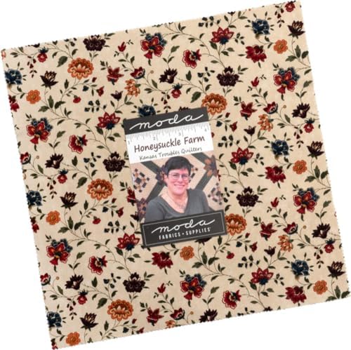 Kansas Troubles Honeysuckle Farm Layer Cake 42 10-inch Squares Moda