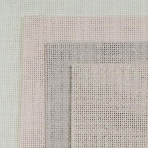 KCS 4 pc of 12" x 18" (30cmx45cm) Counted Cotton Aida Cloth Cross