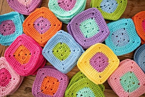 Studio Sam Pure Cotton Yarn Set for Knitting and Crochet. Pack of 10