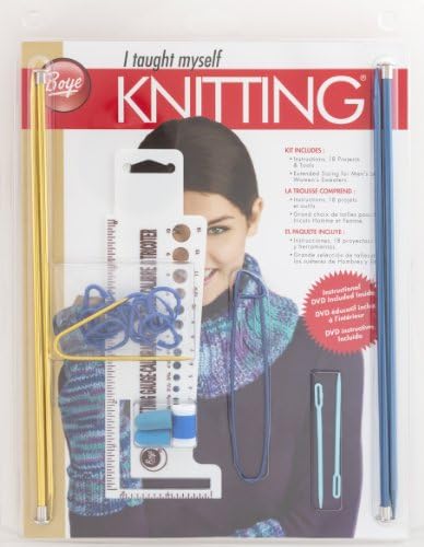 Boye Beginners Teach Yourself Knitting Set - Field & Needlecraft
