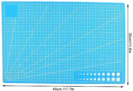 A3 Grid Lines PVC Cutting Mat Self healing Paper Leather Fabric