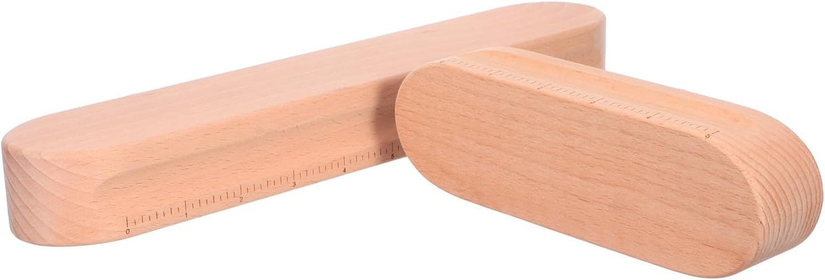 2pcs Wood Sewing Clapper Quilting Pressing Tool