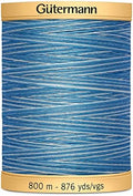 Natural Cotton Thread Variegated 876 Yards-Blue Awakening