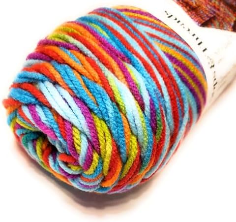 Soft Classic Multi Ombre Yarn by Loops & Threads - 252 Yards - Fiesta