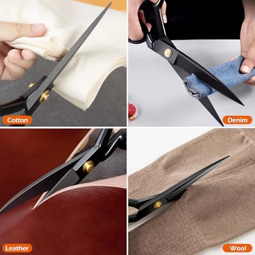 Fabric Scissors Professional, 8" Heavy Duty Sewing Scissor for Fabric