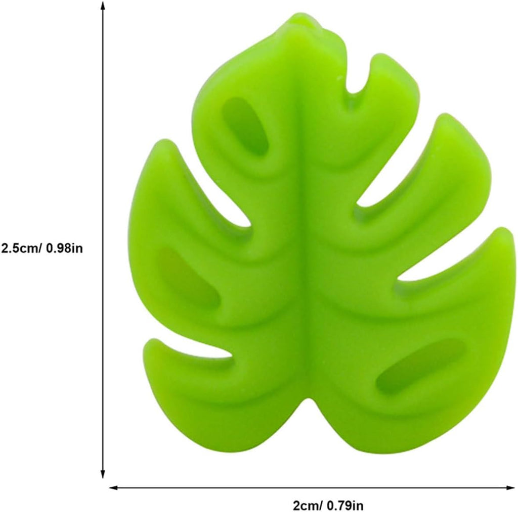 8 Pcs Silicone Knitting Needle Stoppers, Flexible Point Protectors