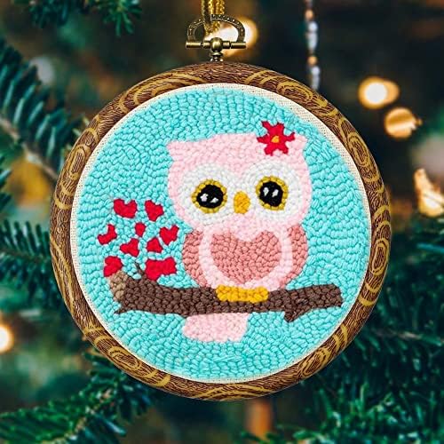 3 Pack 8" Round Embroidery Hoops Plus 2 Pack 9'' Oval Cross Stitch