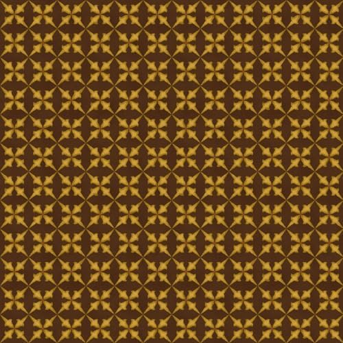 Henry Glass & Co. Henry Glass Wit & Wisdom Trumpet Flower Brown, Quilt