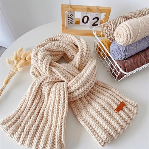 Crochet Yarn - 3-ply Wool Yarn for Crocheting and Knitting