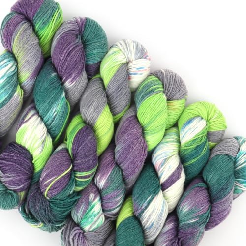 Katech 6 Pack Wool Yarn for Crocheting-Sock Yarn for Knitting