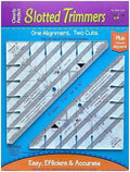 New Leaf Stitches Slotted Quilting Ruler for HST Cutting