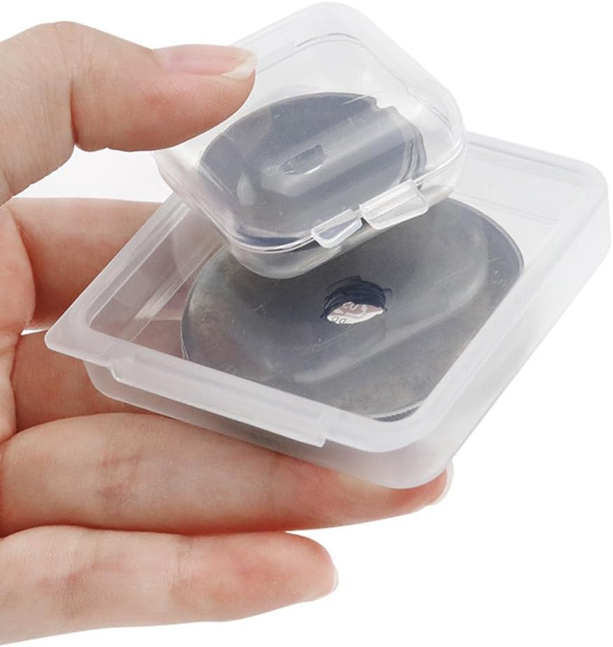 15 Pieces Rotary Cutter Blade Case Plastic Rotary Blade Case Rotary