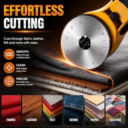28mm Rotary Cutter Blades 10 Pack SKS-7 Steel
