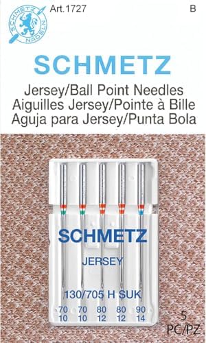 Sewing with Knits Sewing Machine Needle Bundle, Assorted Needles &