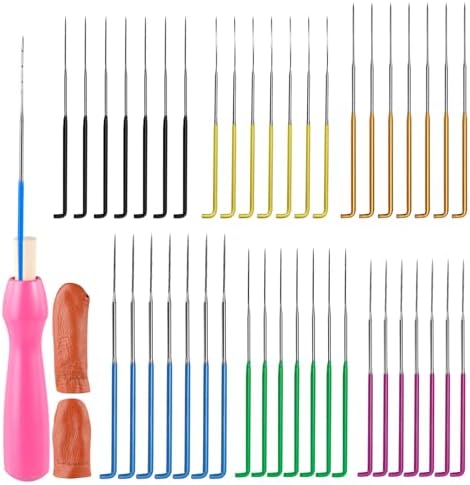 Mayboos 42 Pcs Needle Felting Needles, Wool Felting Supplies
