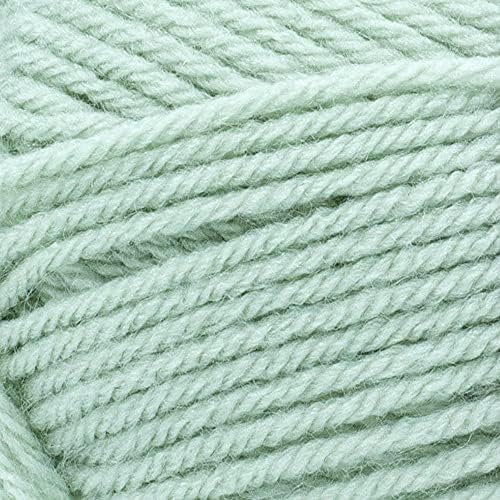 Lion Brand Yarn, Vanna's Choice Crochet Yarn, Sea Glass, Green, 3 Pack