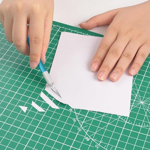 DIYSELF 8in×6in Cutting Mat, A5 Cutting Mat for Sewing, Paper Craft