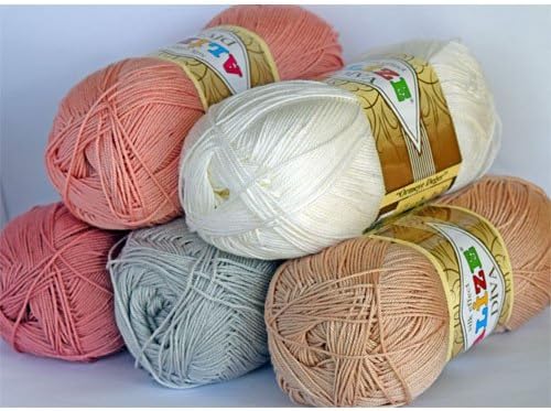 Hand Knitting Yarn 100% Microfiber Acrylic Yarn Alize Diva Silk Effect