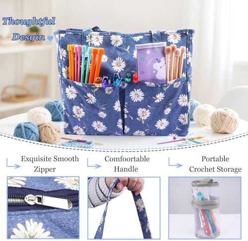 Crochet Bag Organizer Yarn Storage Organizer