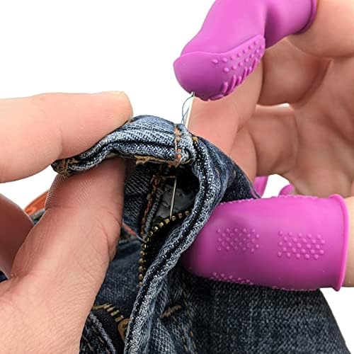 THIK-Grip Thimbles (3) + Standard Finger Protectors (6) | 9-Pack