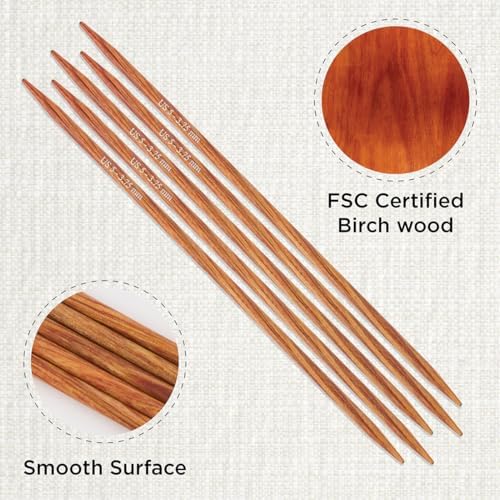 KnitPro Dreamz Double Pointed Needles 6" (15cm) | US Size 5 (3.75mm)