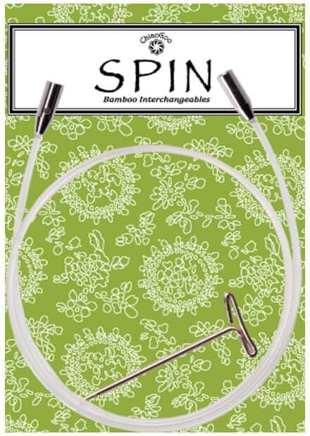 ChiaoGoo 37-Inch Spin Nylon Interchangeable Cables, Large