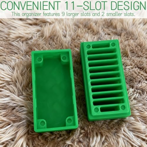 Sewing Machine Needle Storage Organizer - 11-Slot Portable Container