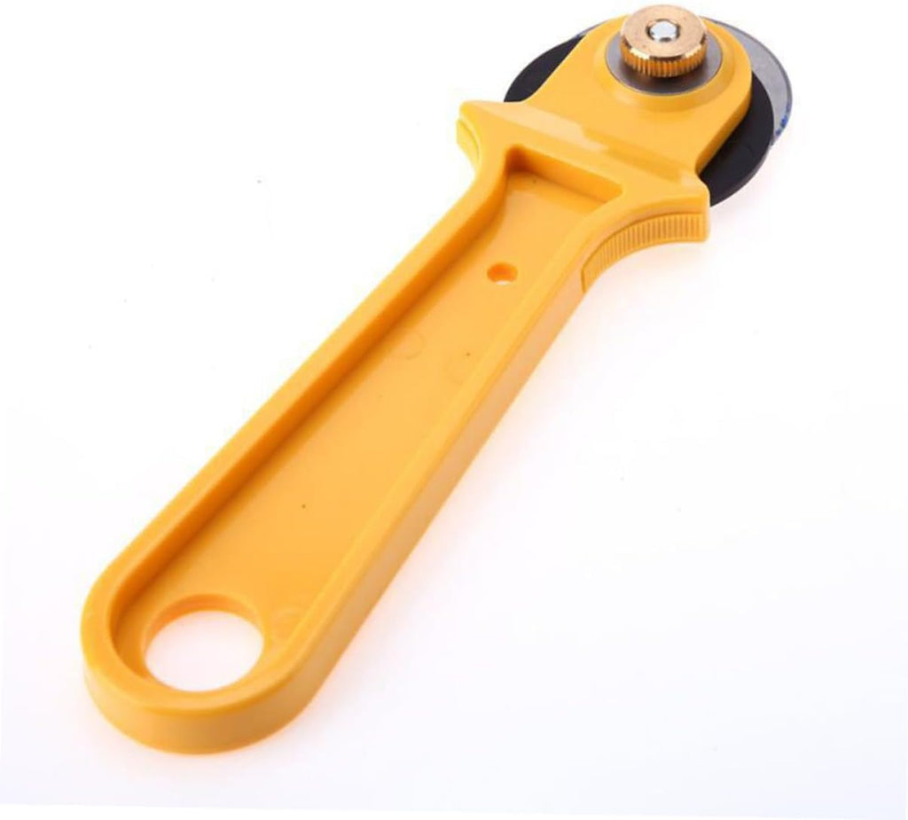 2pcs Manual Rotary Cutter Wheel for Fabric Vinyl Leather 28mm 45mm