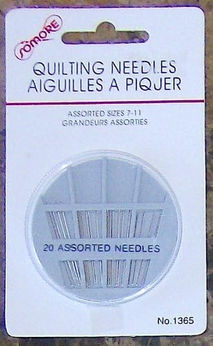 Assorted Sizes 7 to 11 Quilting Needles