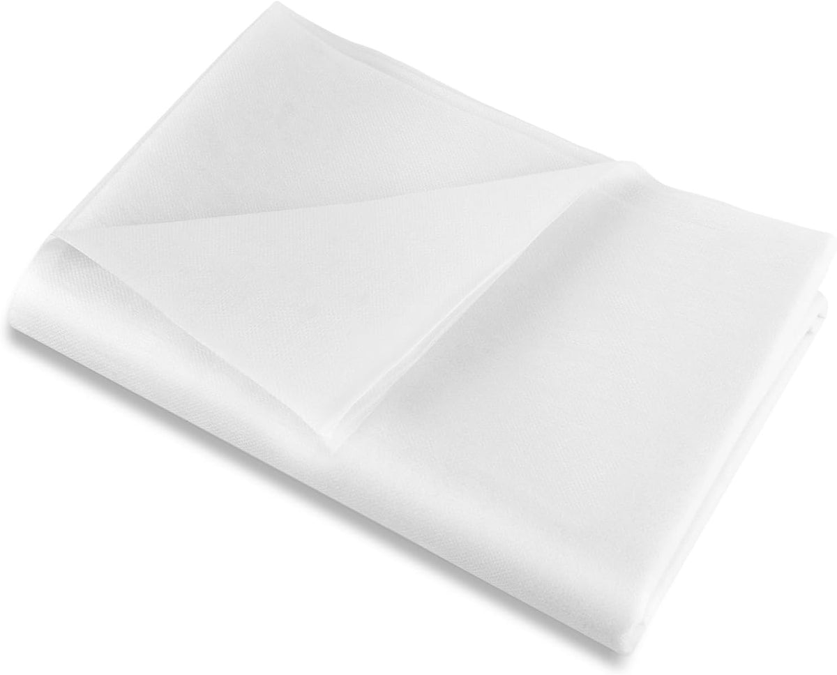 AUAUY Medium Weight 39.4" x 3yd Fusible Interfacing, White