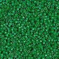 Miyuki Delica 11/0 Cylinder Seed Beads - Dyed Op Kelly Green - DB0655