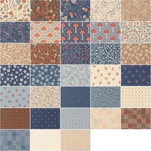 Elena Amo Natures Sketchbook Jelly Roll 40 2.5-inch Strips Moda