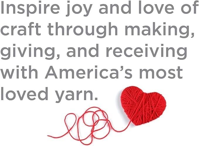 Acrylic Yarn Buff – Red Heart Super Saver, Medium #4, 7oz/198g Skein