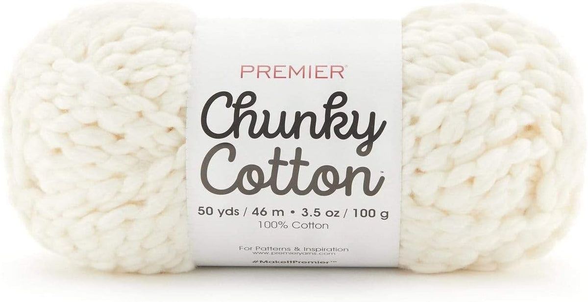 Premier Yarns Chunky Cotton Yarn, Ideal Yarn for Crocheting and
