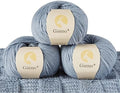 100% Merino Wool Yarn, 6-Ply Luxurious and Soft Yarn for Hand Knitting