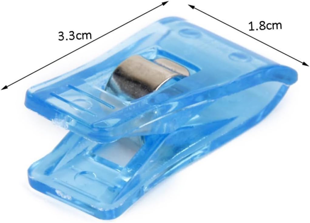 50Pcs Spring Clips for Sewing, Quilting, Beading and Knitting Crafts