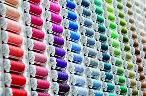 Mettler Polysheen Each 8 Colors Neon Colors Thread (Set of 1), 1500