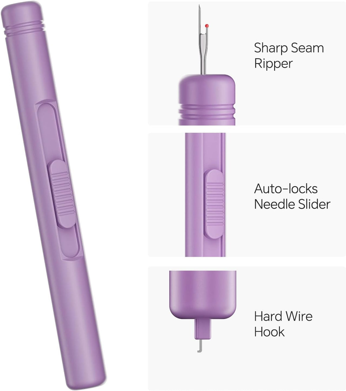 2 in 1 Automatic Needle Threaders Seam Ripper Sewing Tools Family Life