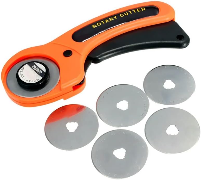 45Mm Rotary Cutter For Leather Set Blades For Fabric 28Mm Circular