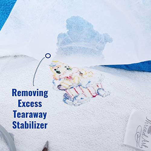 Threadart Tearaway Embroidery Stabilizer | Heavy Weight 10" x 50 yd
